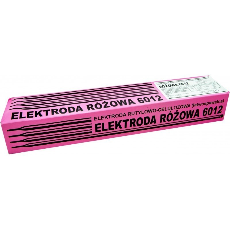 Elektrody rutylowo-celulozowe RÓŻOWE E6012 3,2/350/4,5kg