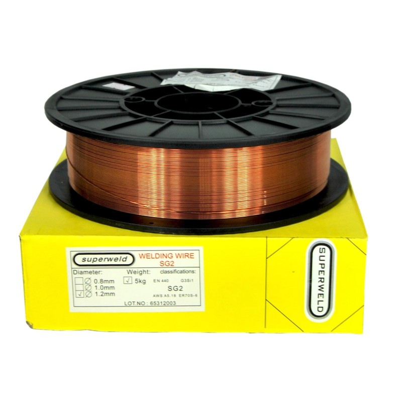 Drut spawalniczy SUPERWELD SG2 1.2 5kg