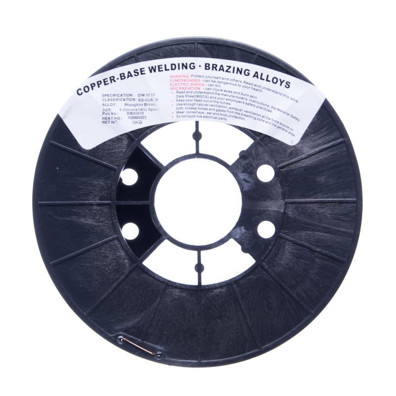 Drut spawalniczy MIG CuSn6 1,2 5kg SUPERWELD