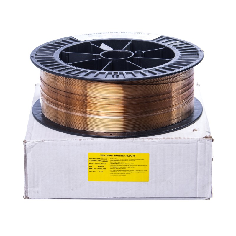 Drut spawalniczy MIG CuSn6 1,0 15kg SUPERWELD