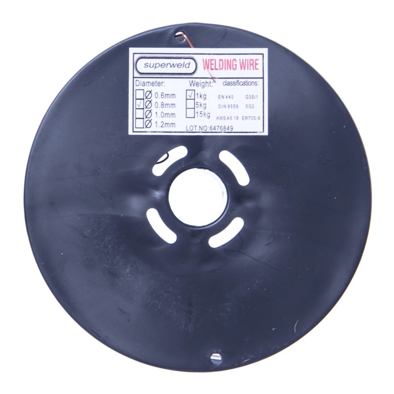 Drut spawalniczy SUPERWELD SG2 0.8 1kg 