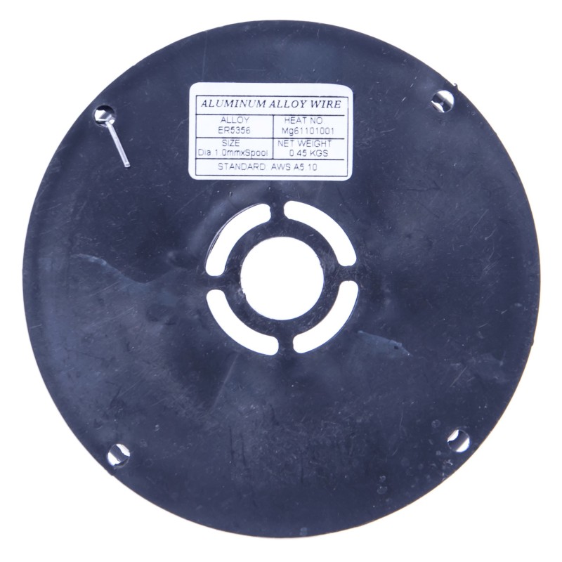 Drut spawalniczy MIG do aluminium 5356 AlMg5 1,0mm 0,45kg SUPERWELD
