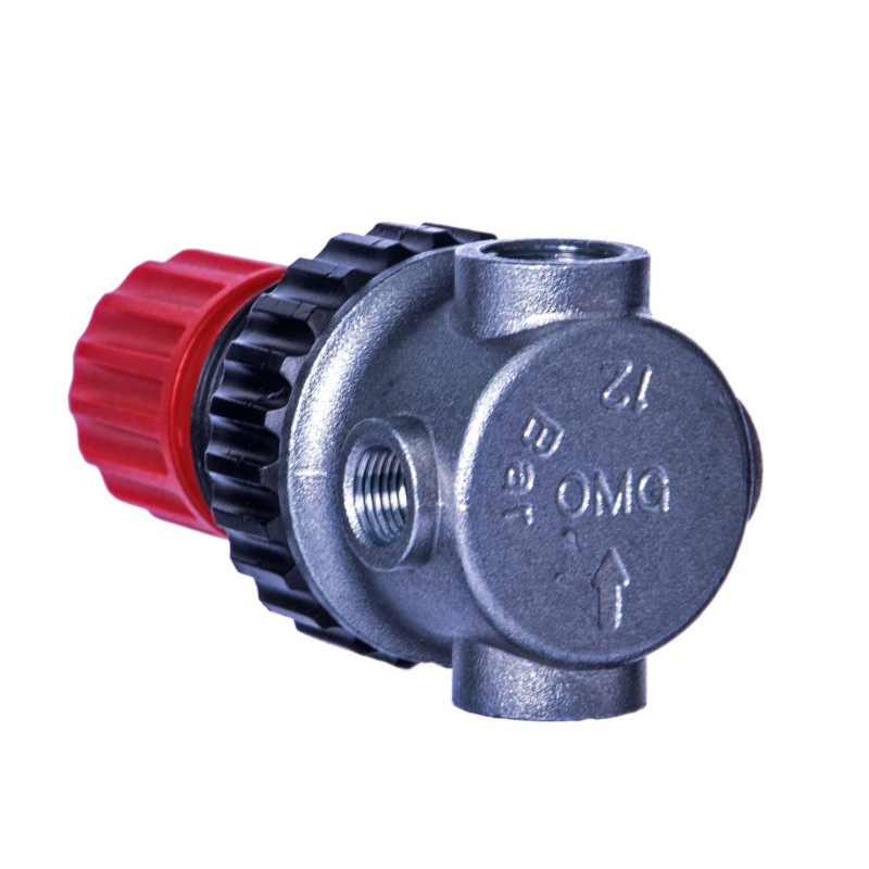 Reduktor powietrza 3-drożny OMG 1/4-3D