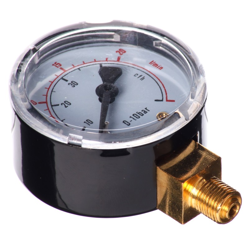 MANOMETR WSKAŹNIK PRZEPŁYWU Ar/Co2 20 l/min 1/8