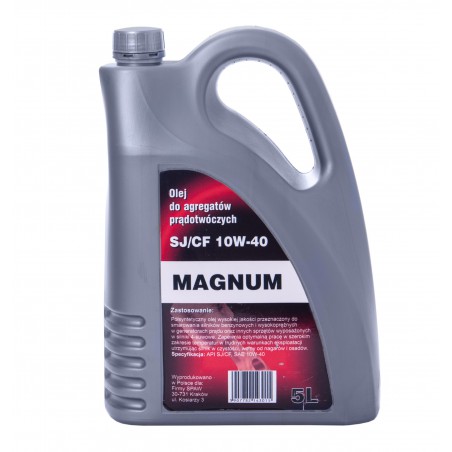 Olej silnikowy półsyntetyczny MAGNUM 10W-40 5 L