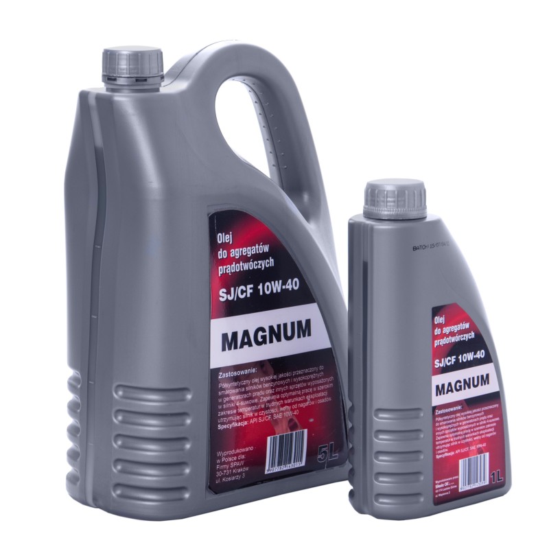 Olej silnikowy półsyntetyczny MAGNUM 10W-40 5 L