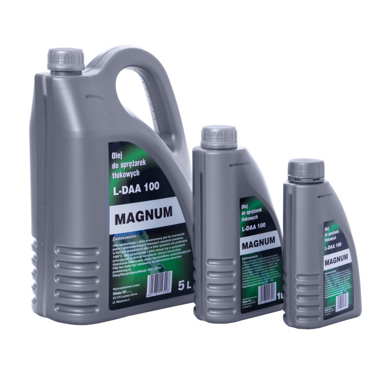 Olej do sprężarek tłokowych MAGNUM L-DAA 100 5 L