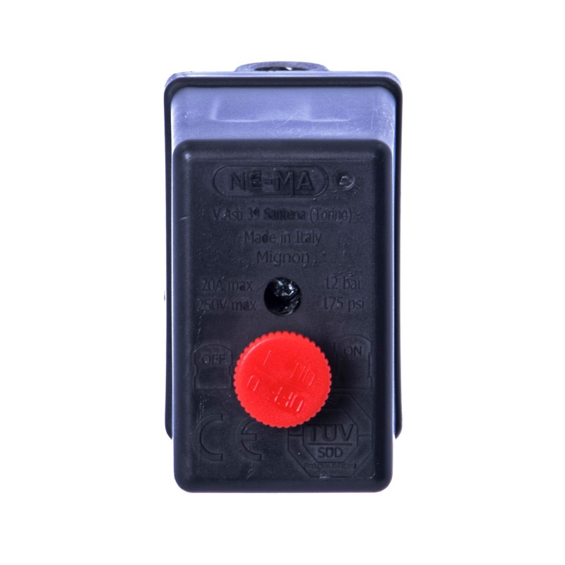 Wyłącznik ciśnieniowy do kompresora NEMA MDR-2/4 NO