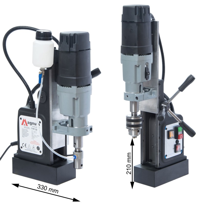 Wiertarka magnetyczna z możliwością gwintowania MAGNUM HGMD 32-60