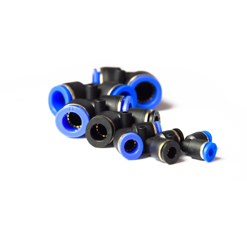 ZŁĄCZKA WTYKOWA KĄTOWA ŁĄCZNIK KOLANO WĄŻ 8MM SPV