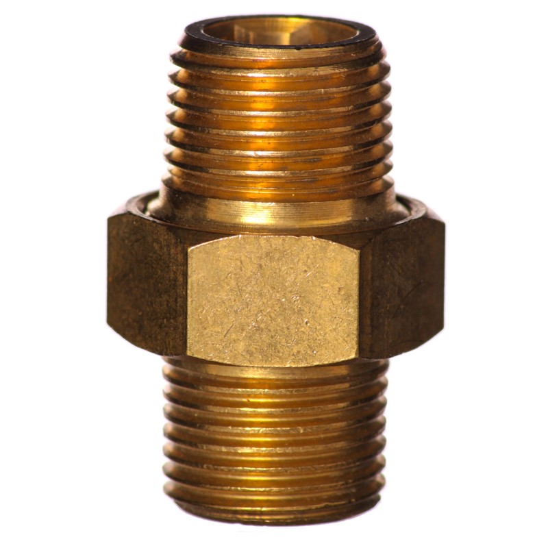 Śrubunek mosiężny zewnętrzny Q R 1/2Z-1/2Z Ś