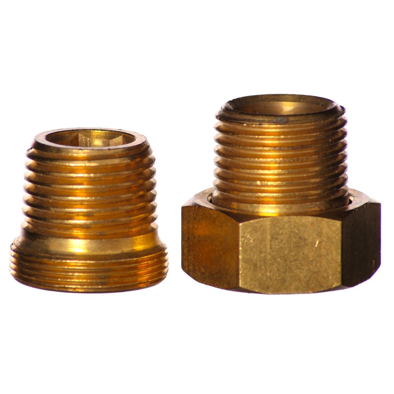 Śrubunek mosiężny zewnętrzny Q R 1/2Z-1/2Z Ś