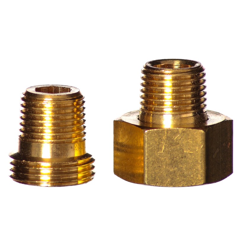 Śrubunek mosiężny zewnętrzny Q R 1/8Z-1/8Z Ś