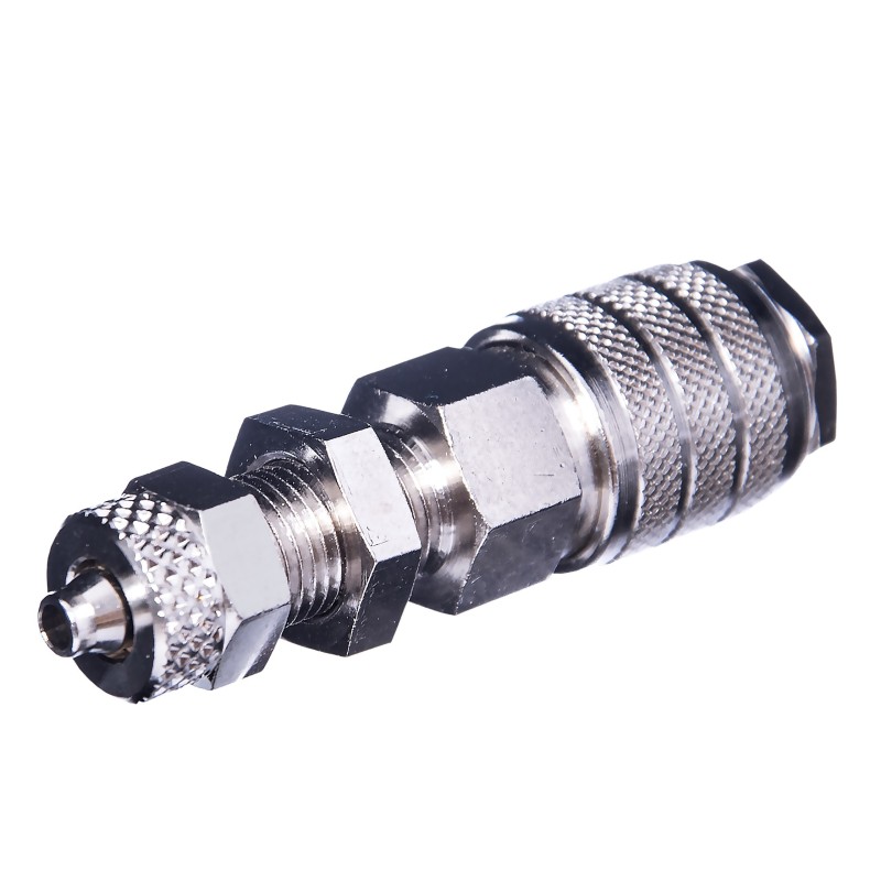 Szybkozłącze pneumatyczne grodziowe typ 21 na wąż 6X4 mm