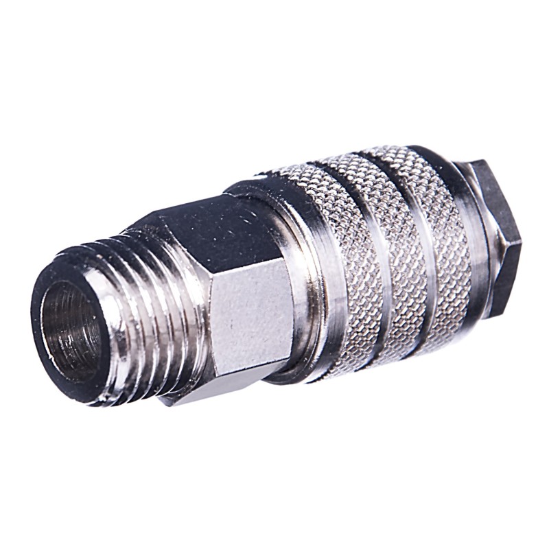 Szybkozłącze pneumatyczne niklowane typ 21 GZ 1/4"