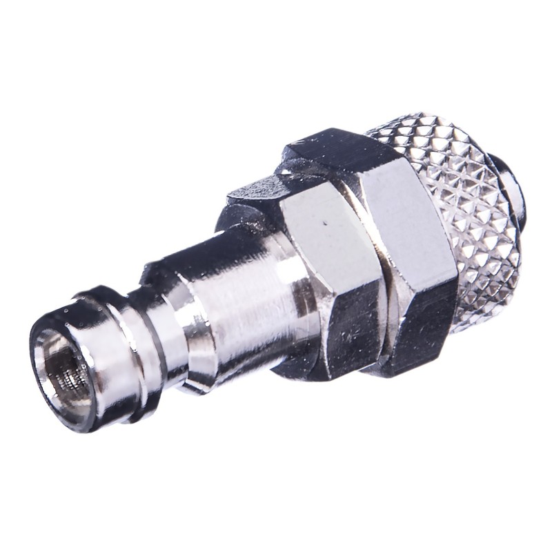 Wtyczka pneumatyczna niklowana typ 21 na wąż 8X6 mm