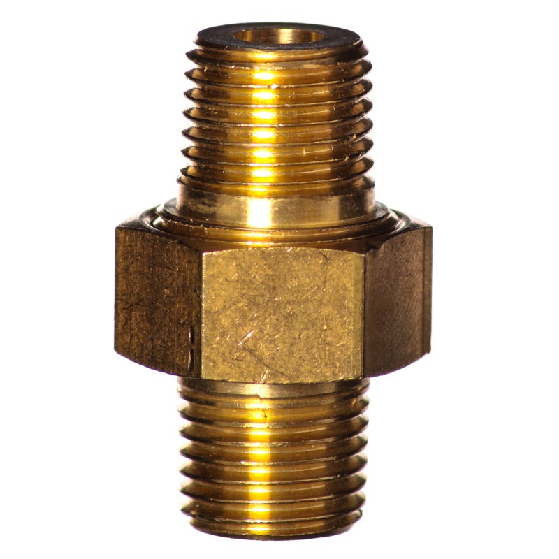 Śrubunek mosiężny zewnętrzny Q R 1/4Z-1/4Z Ś