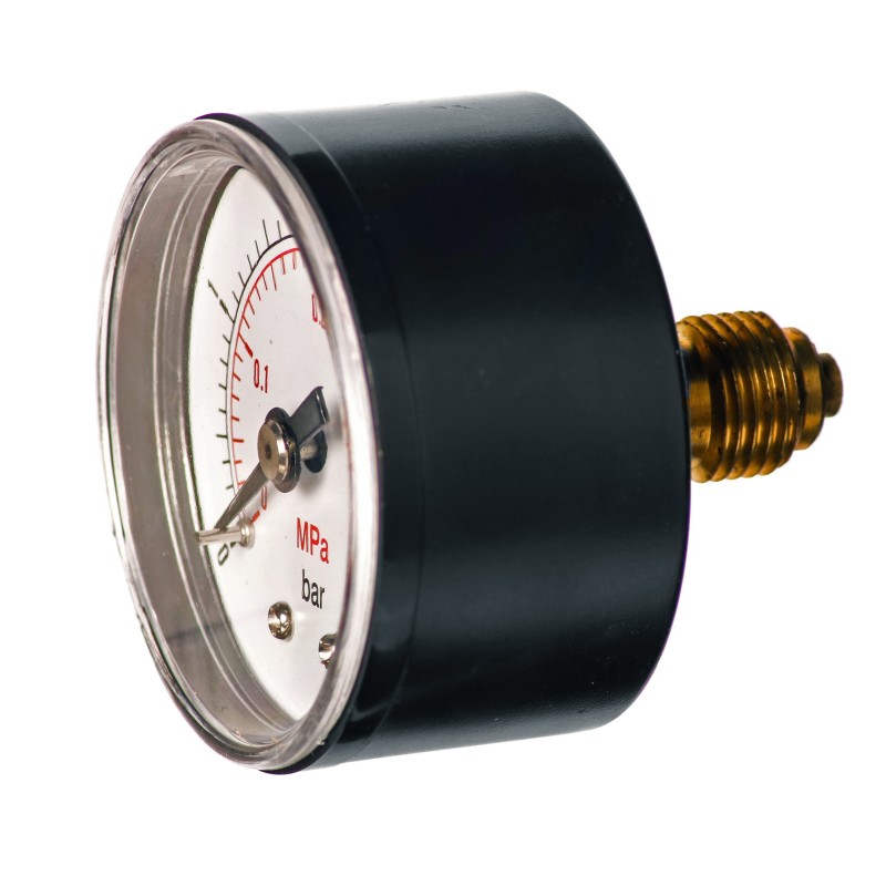 MANOMETR 50 MM 0-20 BAR Z PRZYŁĄCZEM TYLNYM G1/4"