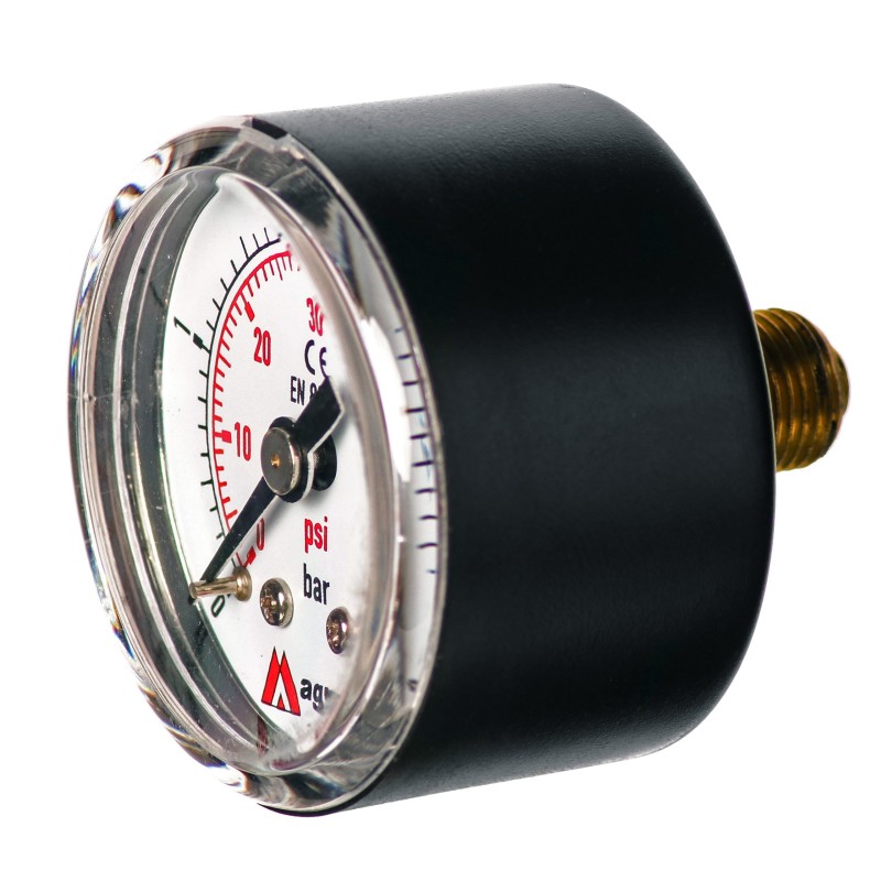 MANOMETR 40 MM 0-4 BAR Z PRZYŁĄCZEM TYLNYM G1/8"