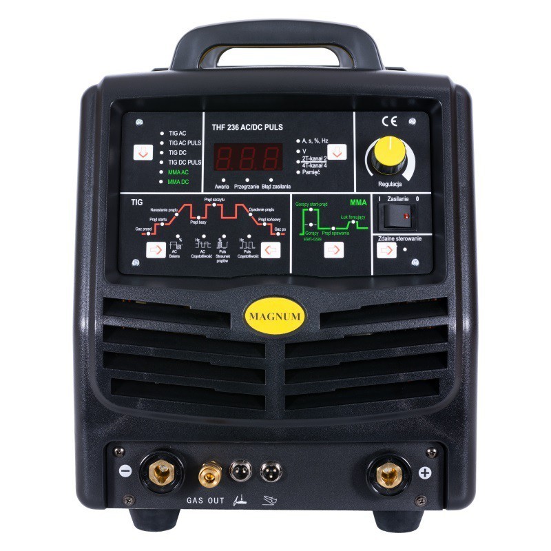 Spawarka inwerterowa TIG THF236 MAGNUM 200A