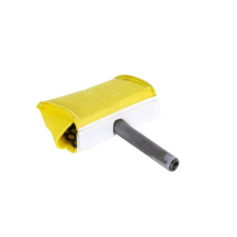 KOŃCÓWKA METALOWA 80 MM Z WŁÓKNINĄ DO CLEANERA