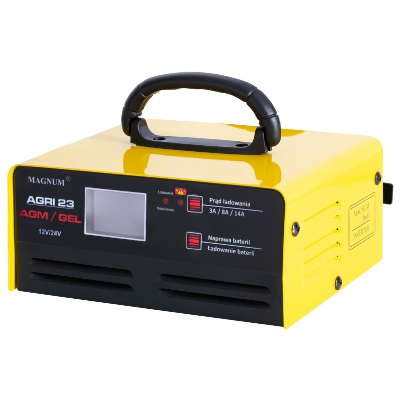 PROSTOWNIK SAMOCHODOWY MAGNUM AGRI23 AGM/GEL 12/24