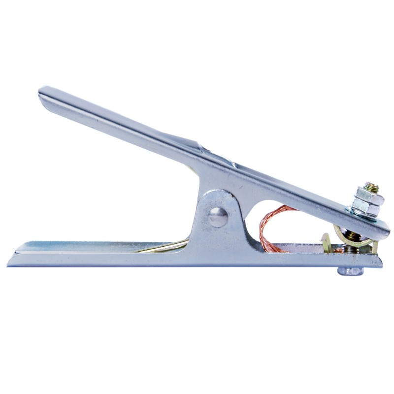 Zacisk biegunowy kleszczowy 250A MAGNUM wzmocniony taśmą miedzianą