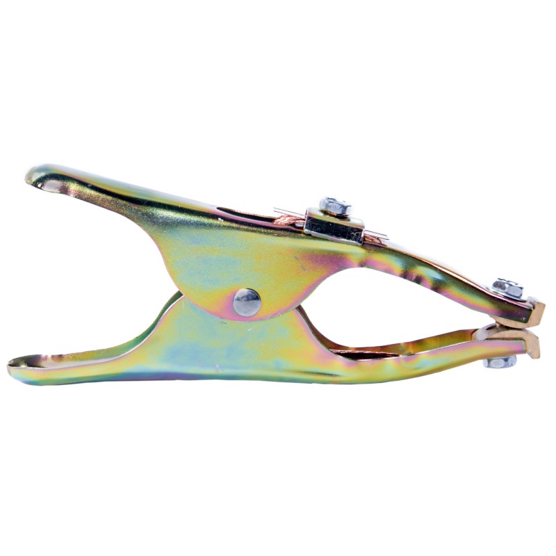 Zacisk biegunowy kleszczowy 350A IT MAGNUM wzmocniony taśmą miedzianą