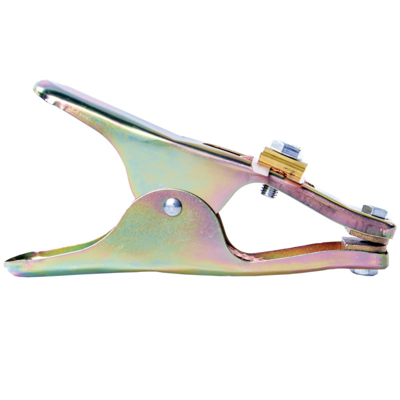 Zacisk biegunowy kleszczowy 500A IT MAGNUM wzmocniony taśmą miedzianą