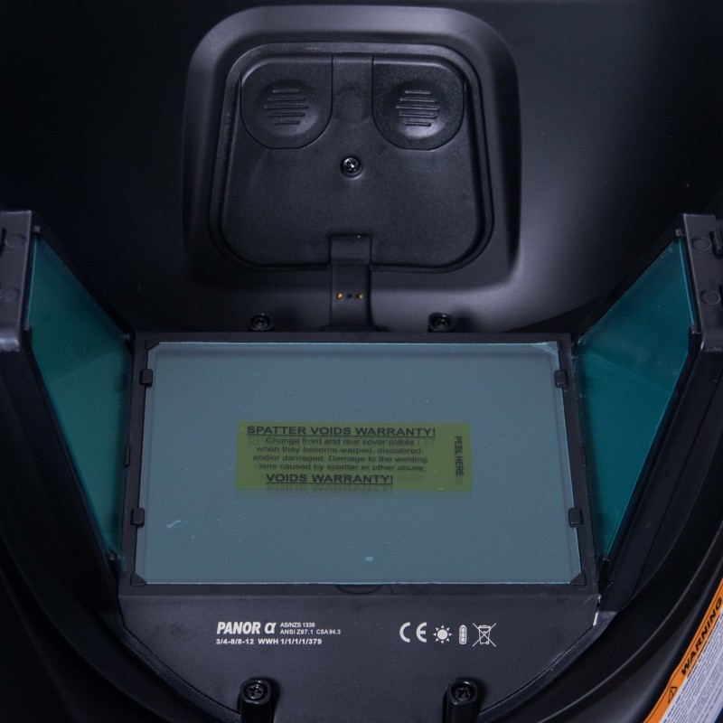 AUTOMATYCZNA PRZYŁBICA PANORAMICZNA MAGNUM BLACK