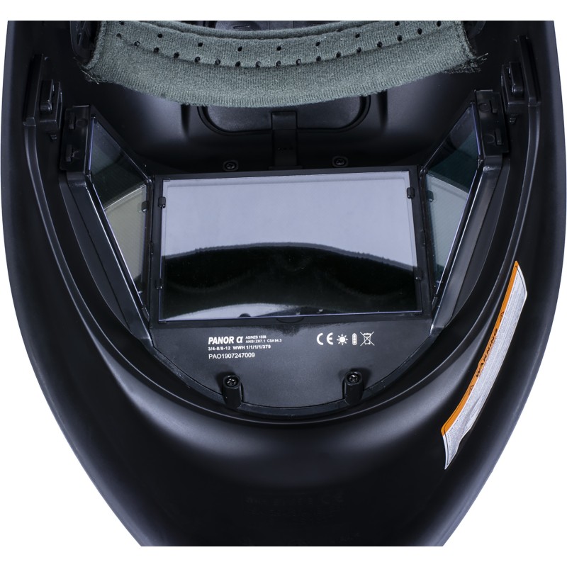 AUTOMATYCZNA PRZYŁBICA PANORAMICZNA MAGNUM BLACK