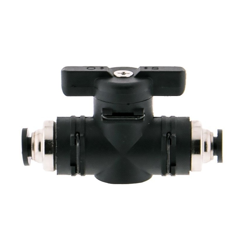 ZAWÓR KULOWY WTYKOWY TYPU "QUICK" MAGNUM 4MM