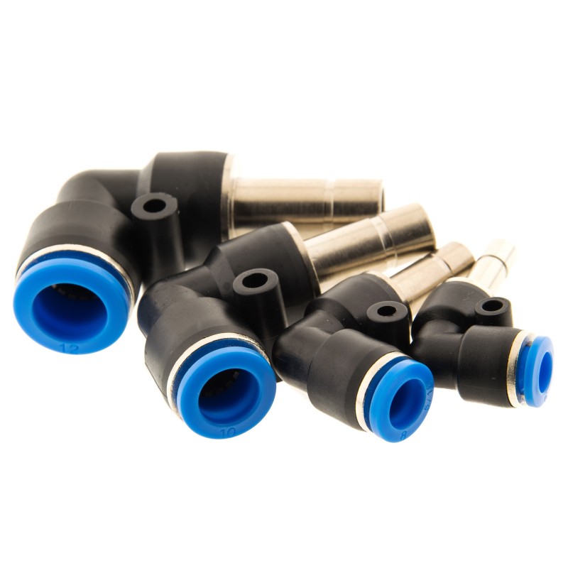 ZŁĄCZKA WTYKOWA KĄTOWA KRÓCIEC KOLANO WĄŻ 6MM SPLJ