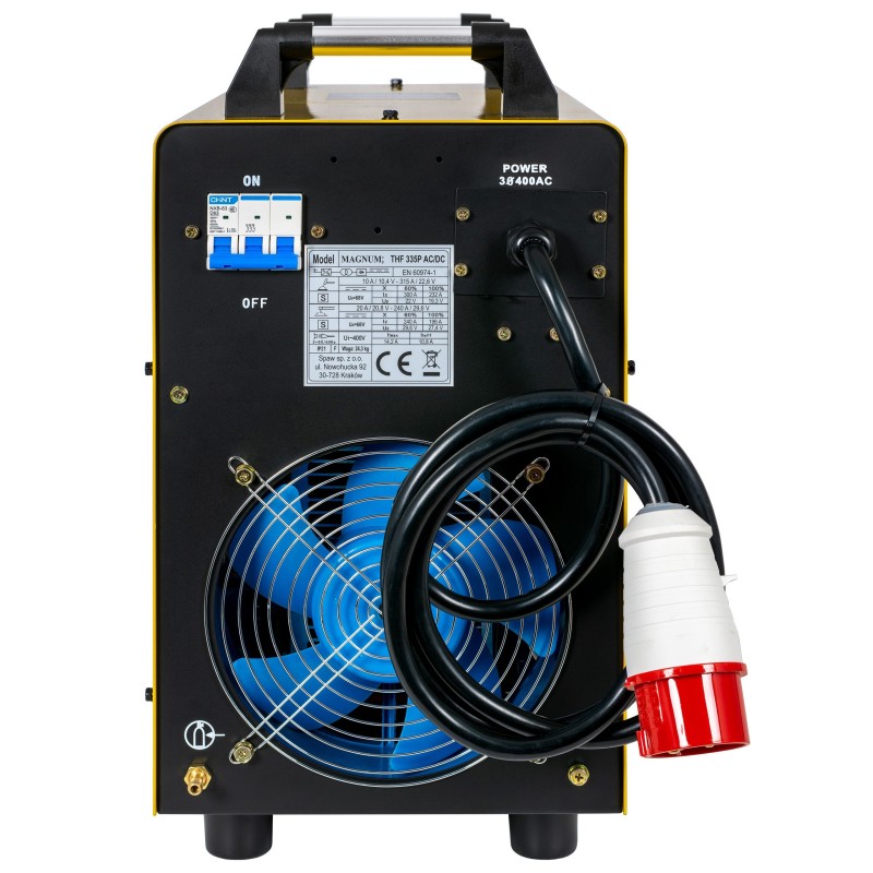 SPAWARKA INWERTOROWA TIG MAGNUM THF335P AC/DC PULS