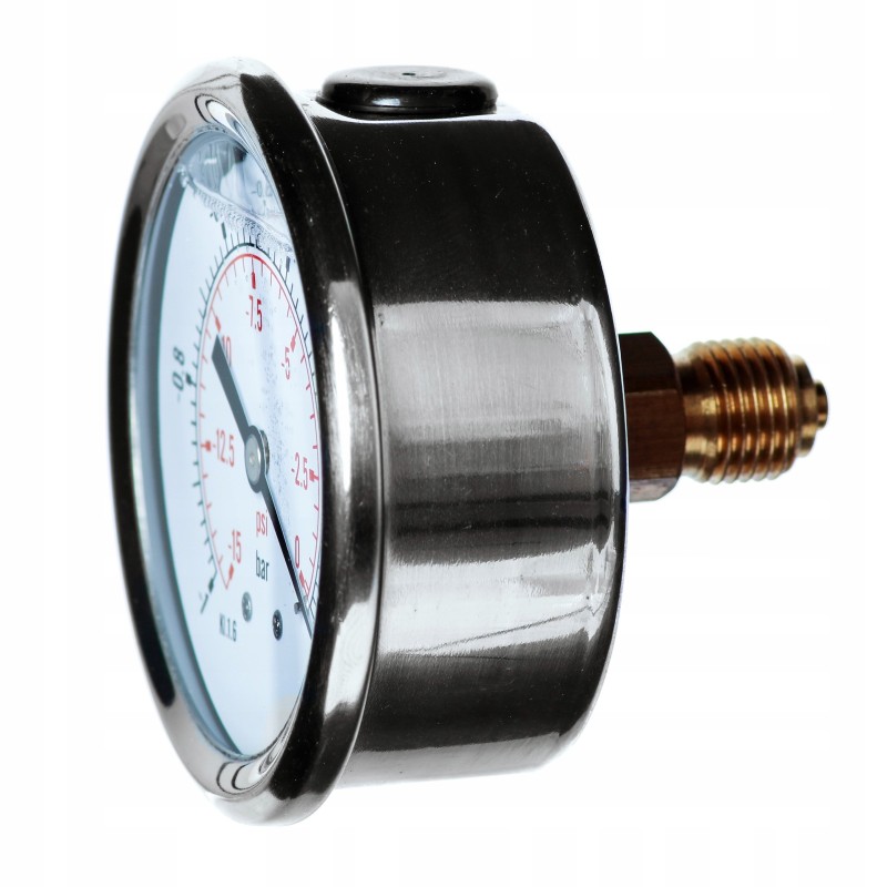 MANOWAKUOMETR GLICERYNOWY 63 MM TYLNY -1 DO 9 BAR G1/4"