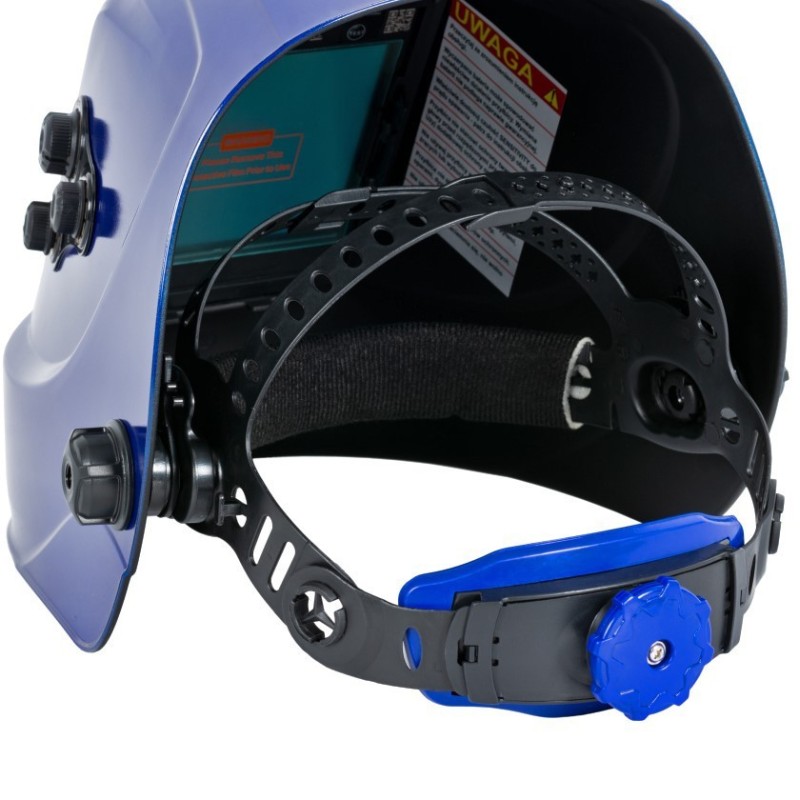 Przyłbica automatyczna MAGNUM SHADOW PANORAMA BLUE TrueColor