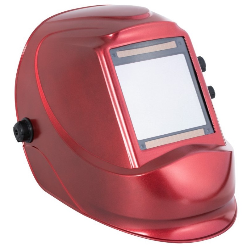 Przyłbica automatyczna MAGNUM SHADOW PANORAMA RED TrueColor