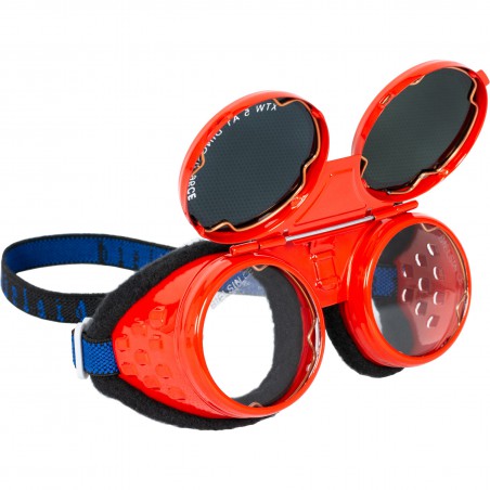 Metalowe okulary gogle spawalnicze Irewo DIN 5