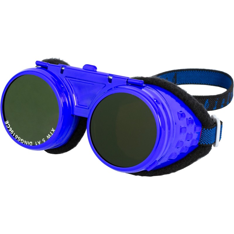 Metalowe okulary gogle spawalnicze Irewo DIN 5