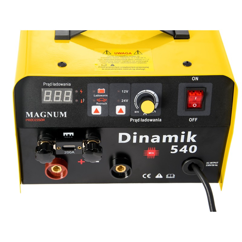 Inwerterowy prostownik z rozruchem MAGNUM DINAMIK 540 12V / 24V