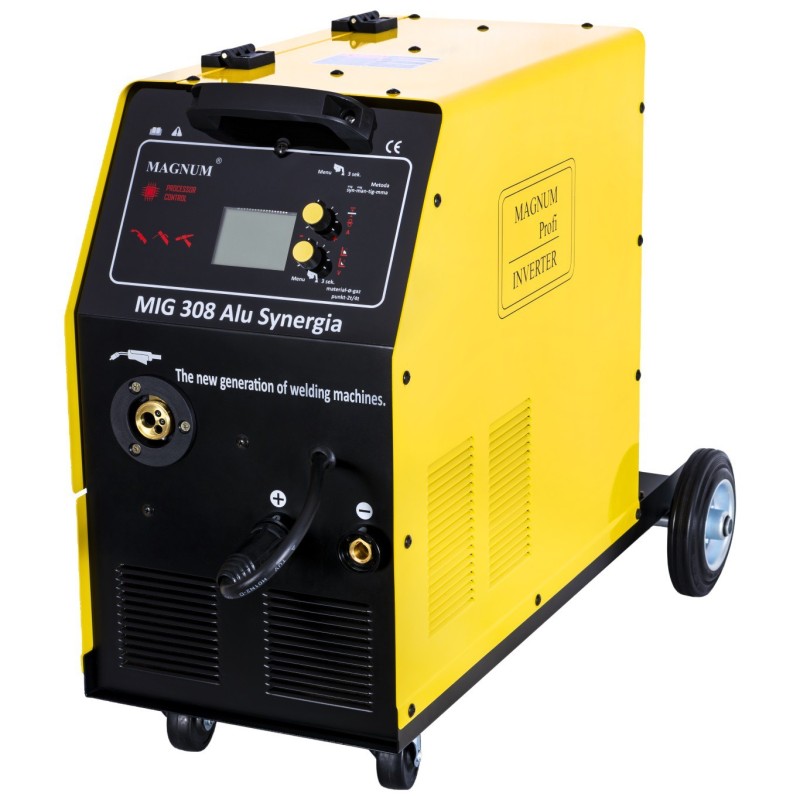 Półautomat spawalniczy MAGNUM MIG/MAG 308 ALU SYNERGIA