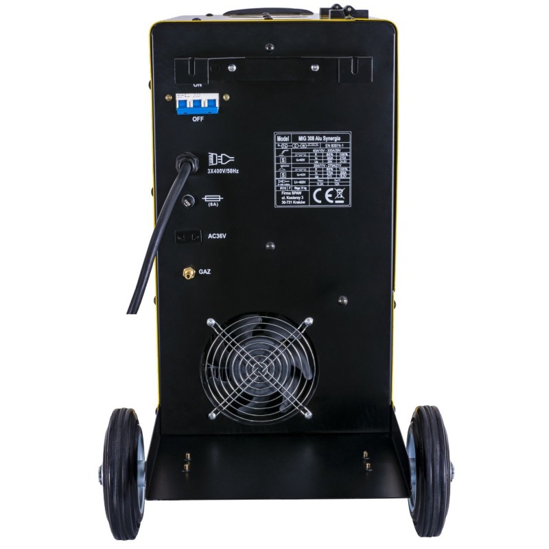 Półautomat spawalniczy MAGNUM MIG/MAG 308 ALU SYNERGIA