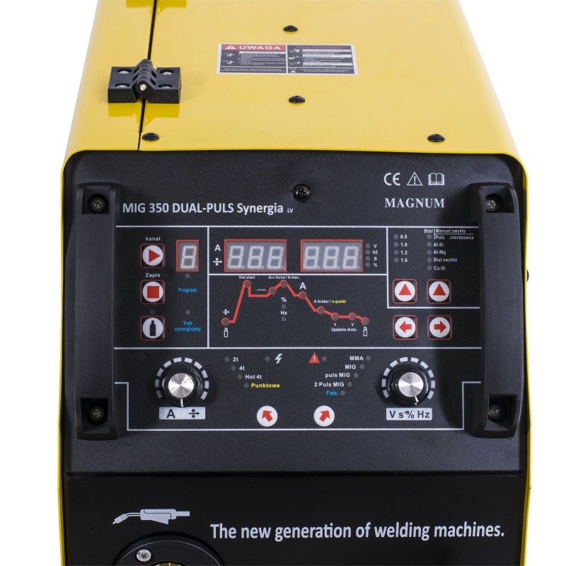 Półautomat spawalniczy MAGNUM MIG/MAG 350 DUAL PULS SYNERGIA