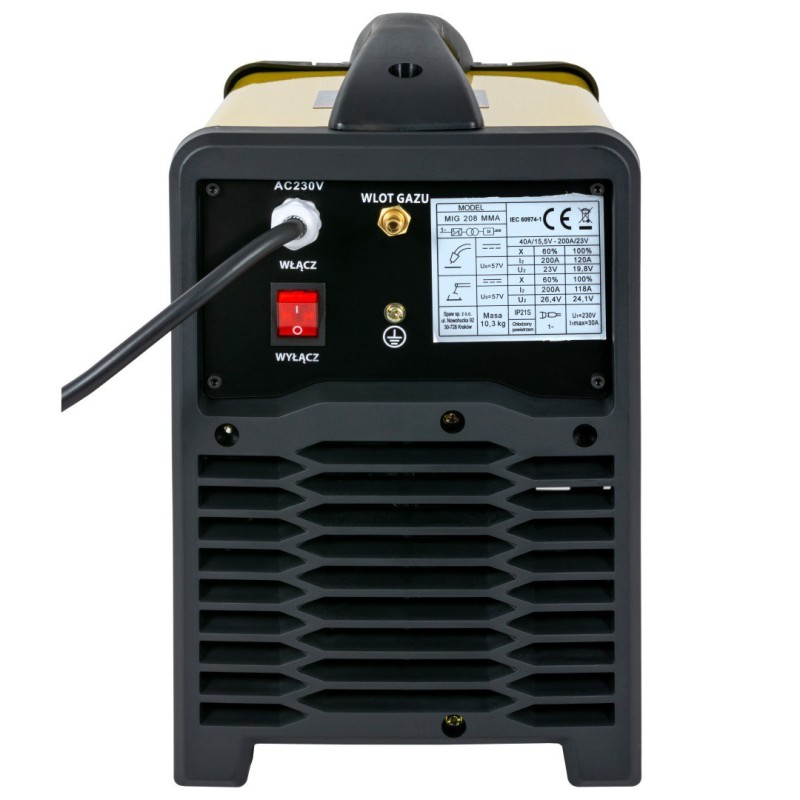 Spawarka inwerterowa MIG/MAG 208MMA NV MAGNUM 