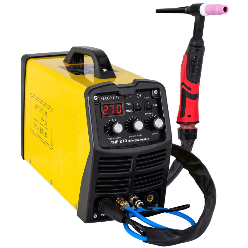 Spawarka Magnum THF270 DC mikrospawanie TIG zestaw