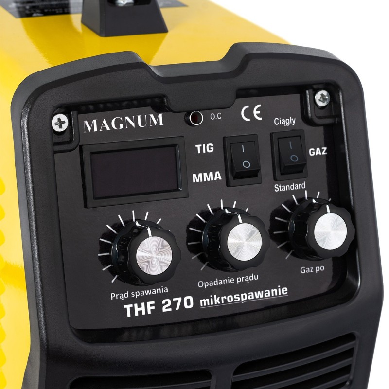 Spawarka Magnum THF270 DC mikrospawanie TIG zestaw