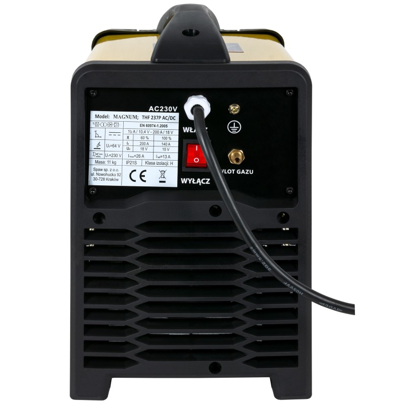 Spawarka inwertorowa TIG THF 237 AC/DC PULS MAGNUM