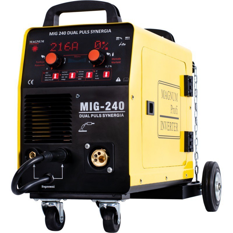 Półautomat spawalniczy MAGNUM MIG/MAG 240DUAL PULS SYNERGIA
