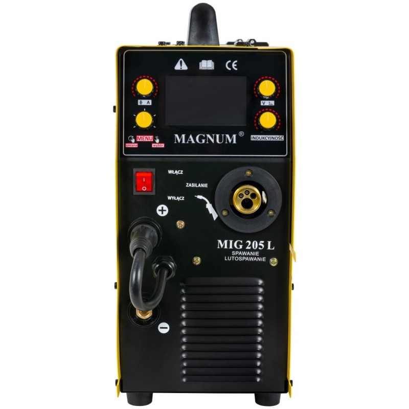 Spawarka MAGNUM MIG 205L z funkcją lutospawania LCD
