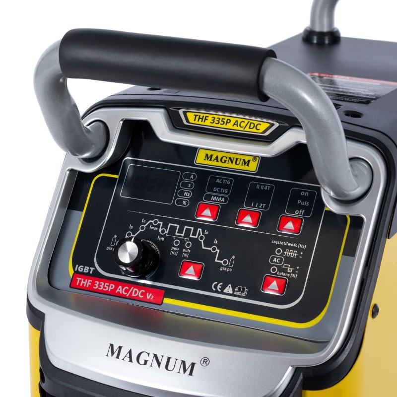 Spawarka inwertorowa Magnum THF335P v2 AC/DC 300A wersja sucha bez wbudowanej chłodnicy